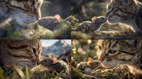 Vier-Panel-Darstellung – alle Facetten einer Idee werden Teil Deines Kommunikationsmix.